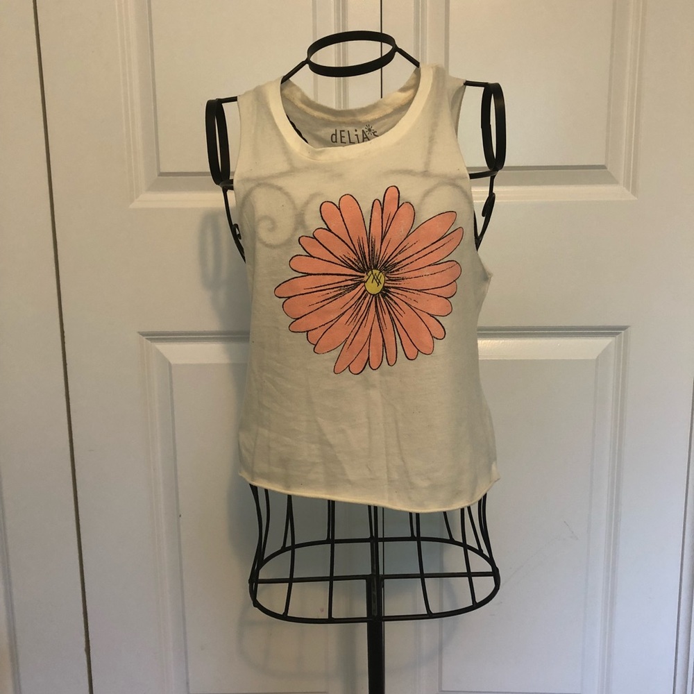 Delia’s flower tank top